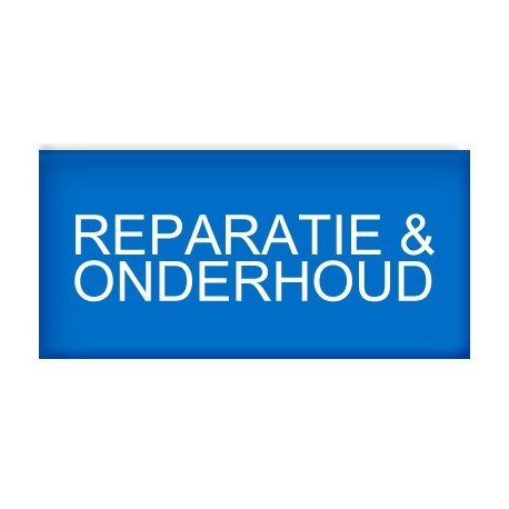 Reparatie en onderhoud afrekenen