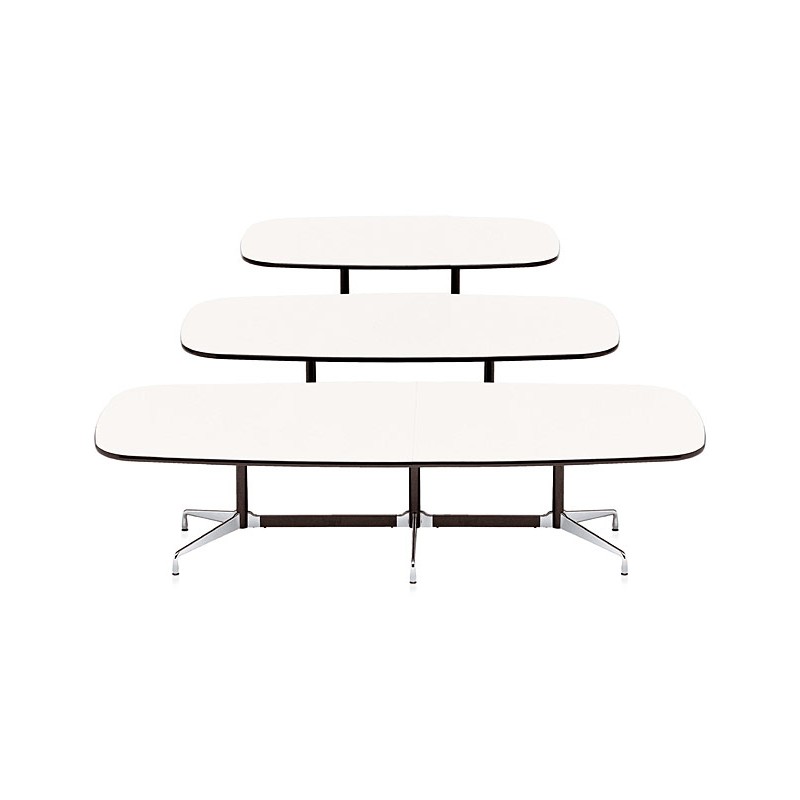 weekend Groet dikte Eames tafel segmentedbase voetjes tussenbalk traverse koker Vitra